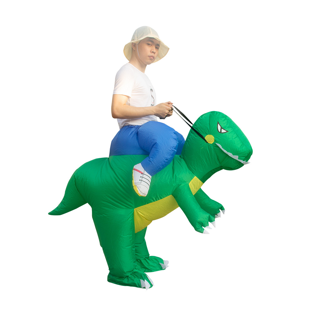 Amazon éxito adulto dinosaurio unicornio extraña ropa inflable ropa de espectáculo ropa de fiesta de Halloween