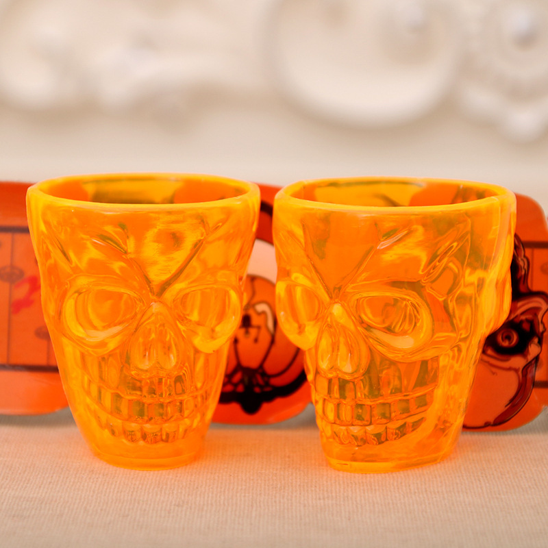 Halloween suministros de decoración de comercio exterior Wansheng taza cráneo taza creativa huesos Wansheng taza de agua juguetes para niños
