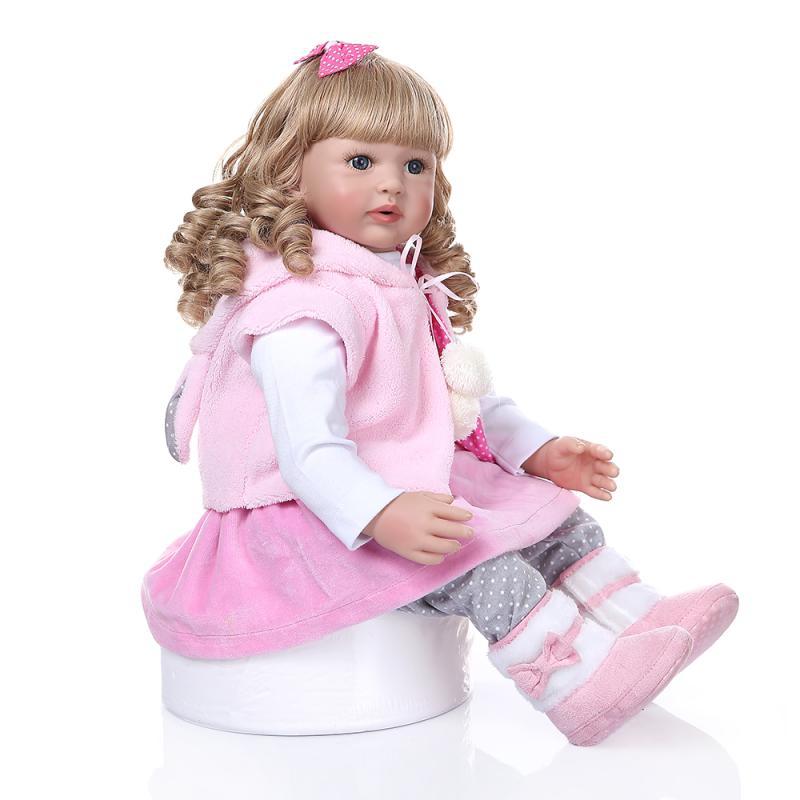 Muñeca Princesa NPK, Nueva, de Pelo Largo, Reborn, para Niños Pequeños, Suministro Transfronterizo para OZON y Amazon