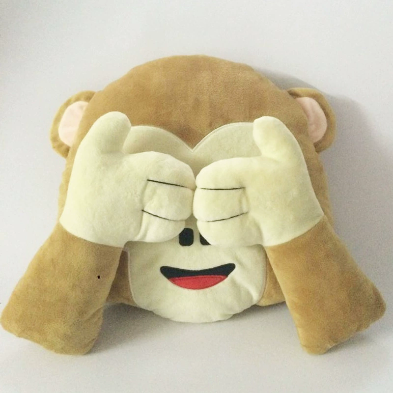 Pillow, plush toy, (Physicals), monkey, Birthday gift