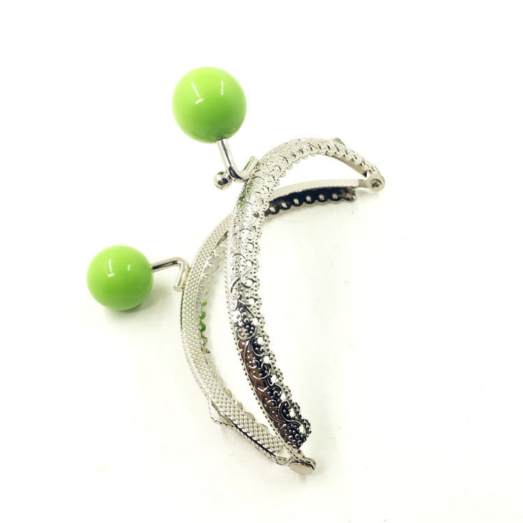 Especial 28 agujeros orejas 10.5CM cabezas de caramelo de encaje en relieve semicircular oro [plata] 20MM cabeza de perlas