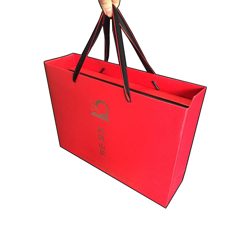 茶叶包装珍珠棉内托茶叶包装套装礼盒红色皮革礼品盒纸盒制作