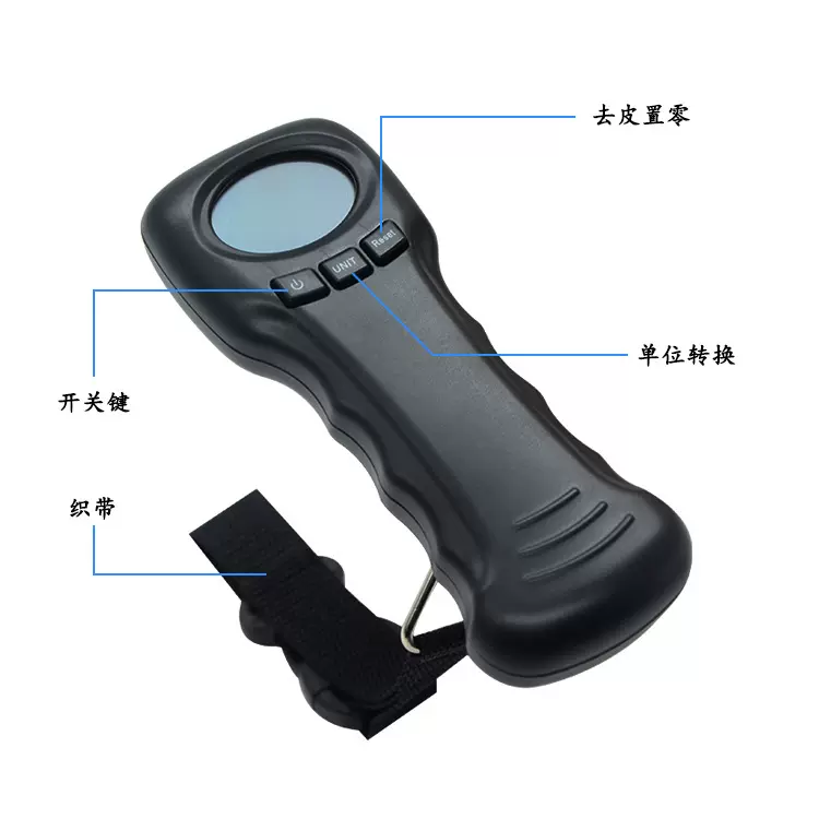 供应20年经典老款 电子手提秤行李秤 数码电子磅 50kg10g电子迷你