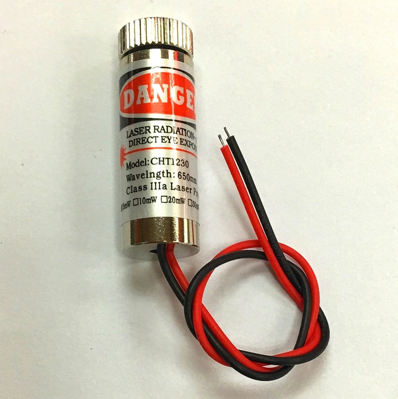 Laser module 12mm cross line red light CHT-1230 5MW650nm adjustable…