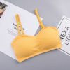 Underwear for elementary school students, bra top, top with cups, wireless bra, tube top