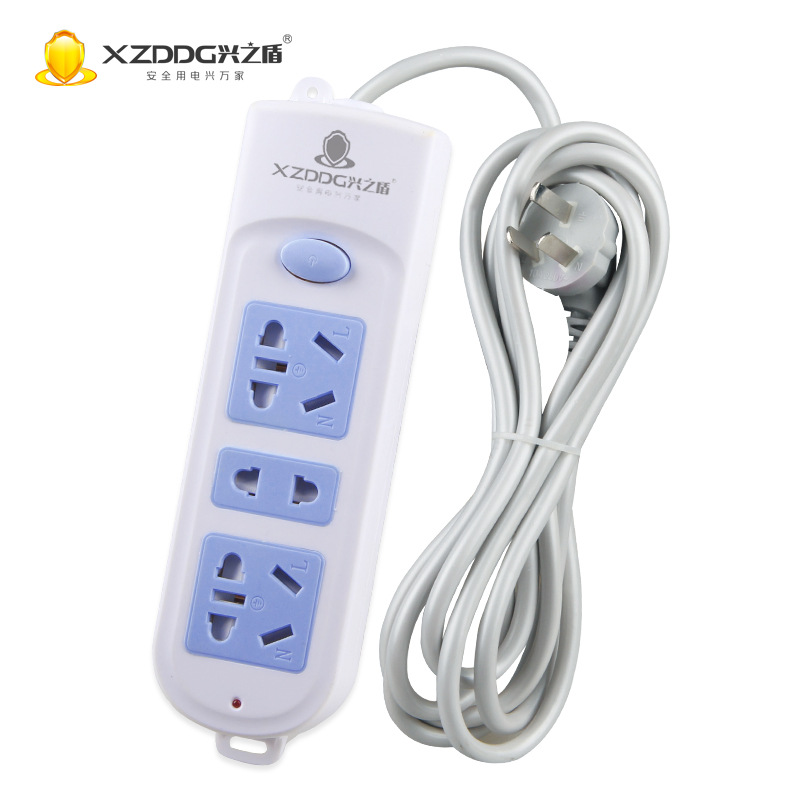 厂家批发 家用办公插座插线板 多孔位12孔带线插座 纯铜接线板