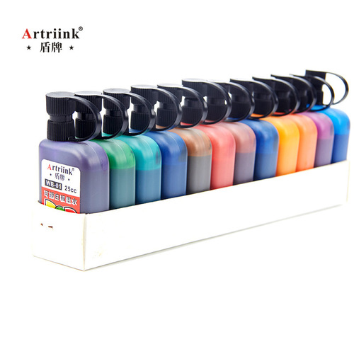 Shield whiteboard pen ink 12 colors 25ml erasable pen refillable with ink refill water children's drawing board refill wholesale