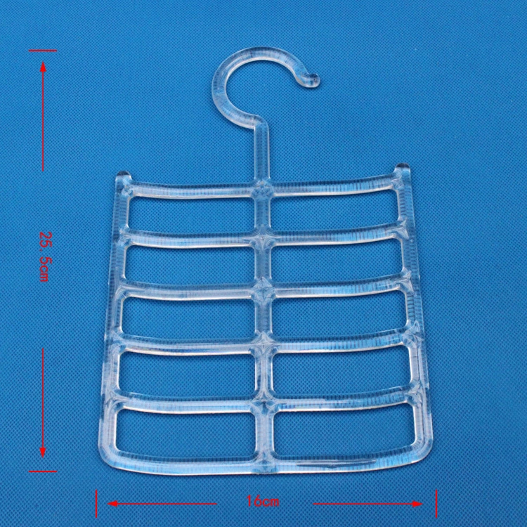 Scarf, tie, towel, cloak, universal storage system, plastic stand, hanger
