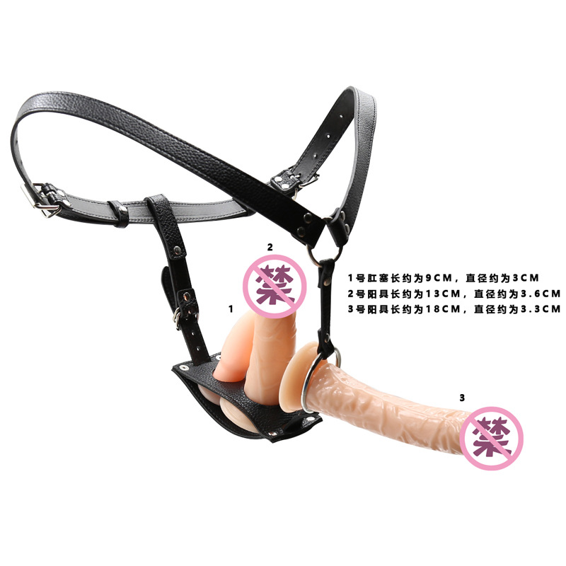 Fabricante de juguetes sexuales, ropa interior con dildo, dildo de doble punta, pene artificial, pantalones cortos con dildo, pantalones de cuero image 3