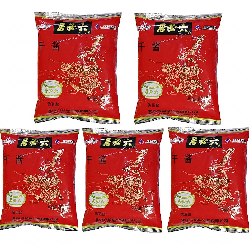 Пекин Liubiju сушеный желтый соус соевый соус 350 г сухой соус приготовление пищи жареный соус лапша окраска общественное питание коммерческий