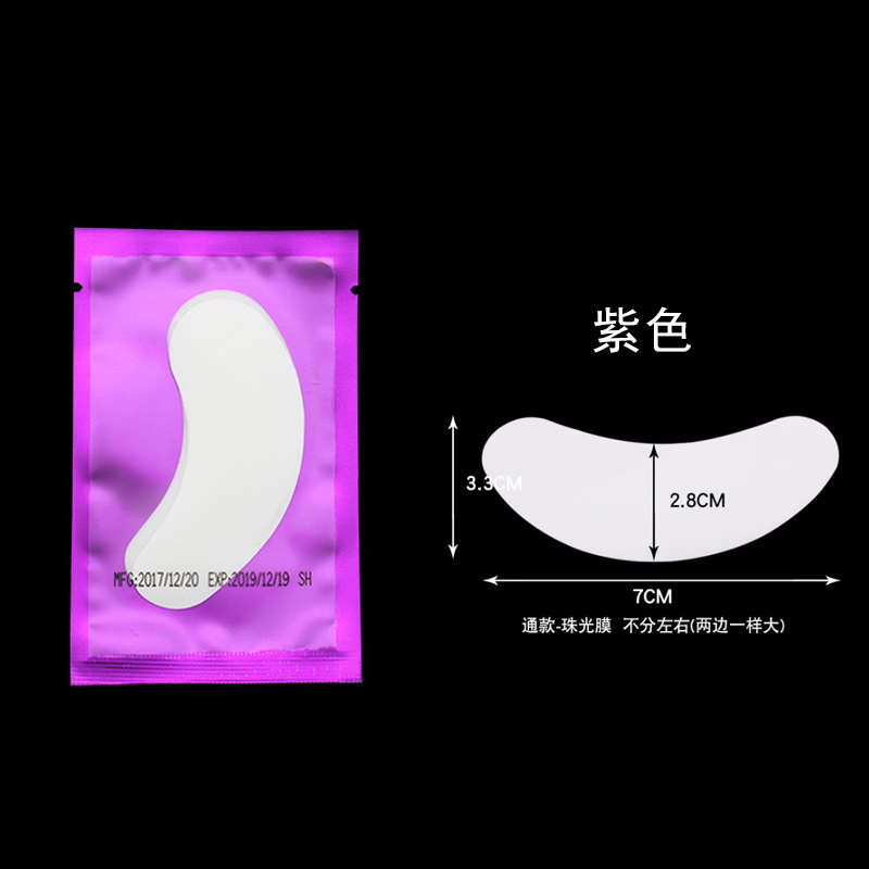 Injerto de pestañas parche gel Junta pegatina injerto pestañas falsas aislamiento parche en el ojo