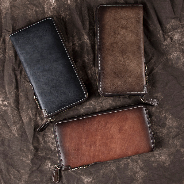 Retro long wallet