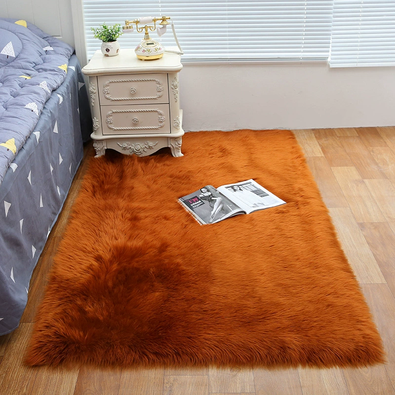 Акриловый длинный плюшевый ковер (Jinshi) — Толщина 5–6 см, нескользящая подошва из замши, индивидуальные размеры