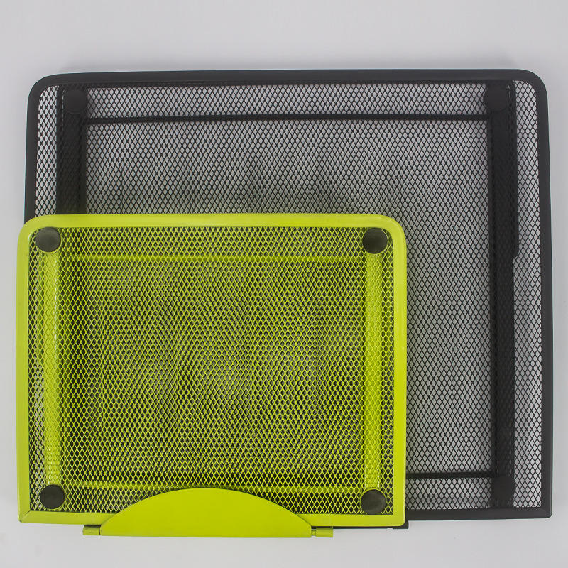 Large Laptop Stand Six-position Adjustable Heat Dissipation Folding Flat Floor Creative Stand Iron Stand