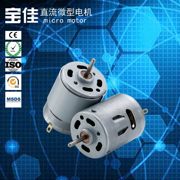 360/R365 микро-мотор 12V откачка воды Вентилятор Микромотор Фен с щеткой DC вибрационный двигатель