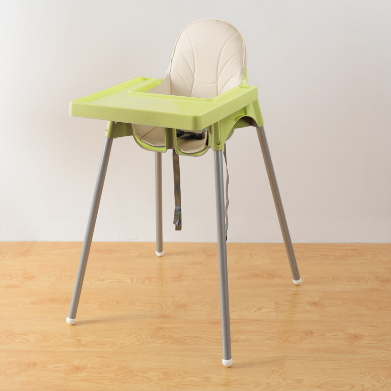 Green+dinner plate+3 point seat belt+leather cushion