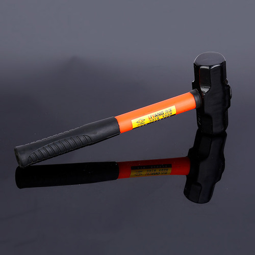 Manufacturer's own PPR handle octagonal hammer plastic-coated handle octagonal hammer shockproof percussion hammer fiber handle hammer
