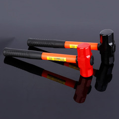 Manufacturer's own PPR handle octagonal hammer plastic-coated handle octagonal hammer shockproof percussion hammer fiber handle hammer
