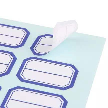Deli 7190 marca etiqueta autoadhesiva etiqueta de la tela escocesa etiqueta de la firma de papel clasificación de papel oral azul