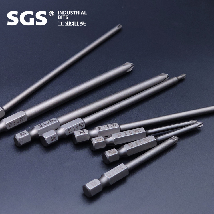 Source factory 75-100mm long S2 Alloy steel Automation equipment wear-resisting 1/4 Single head cross Wind batch header