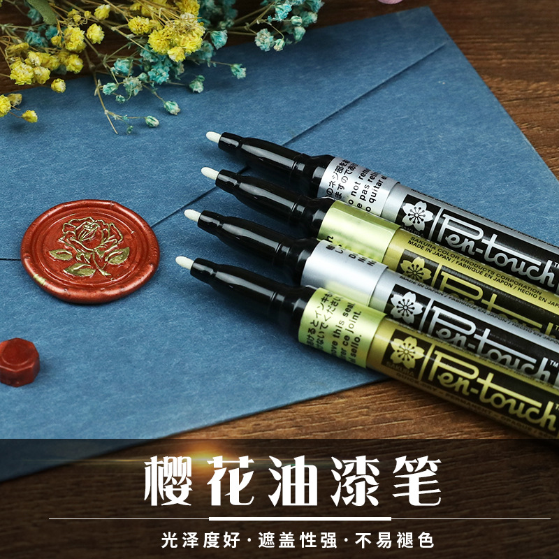 Pintura sello de cera para colorear pluma vintage sellado pintura de cera para colorear pluma Oro Plata Fábrica al por mayor