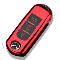 適用馬自達昂克賽拉鑰匙套CX5CX4阿特茲馬6/3/17汽車鑰匙保護殼包