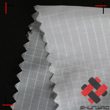 舜尧 30D高强度PA66尼龙双线格面料 无人机降落伞布