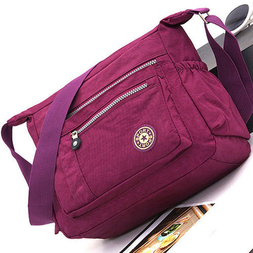 Women's Bags 2024 New Nylon Light Waterproof Washable Casual Shoulder Bag Large Capacity Manufacturer Wholesale Women's Crossbody Bag