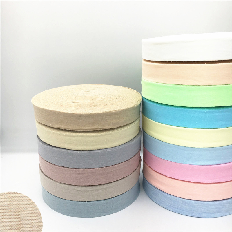 Pure cotton 3cm-6cm edging strip cotton cross-cut knitted edging fabric knitted cotton straight cut rolling strip jersey fabric strip