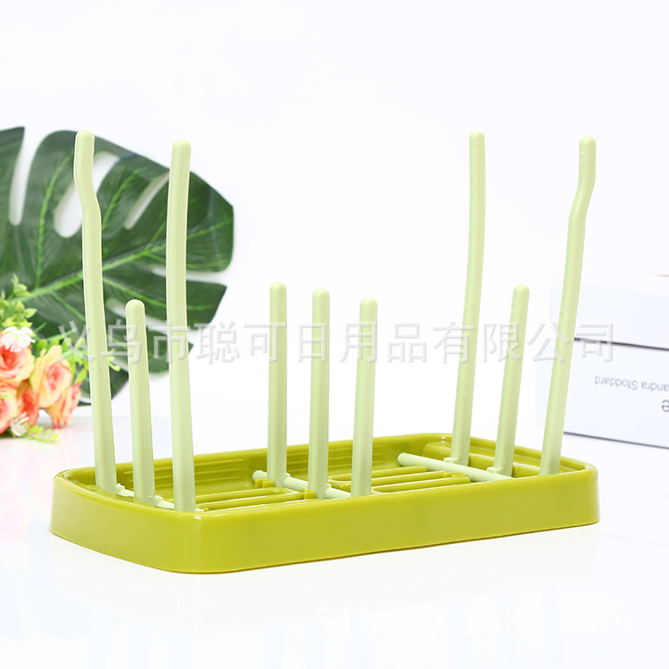 Botella de alimentación portátil plegable estante de secado botella de alimentación estante de drenaje soporte de botella de alimentación estante de botella de leche