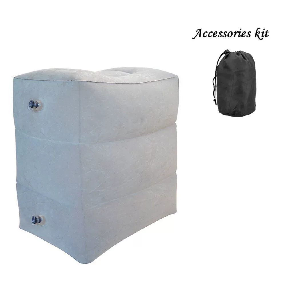 Завод в наличии ПВХ надувной коврик для ног коврик для йоги Универсальный Автомобильный дорожный офисный подножка регулируемая