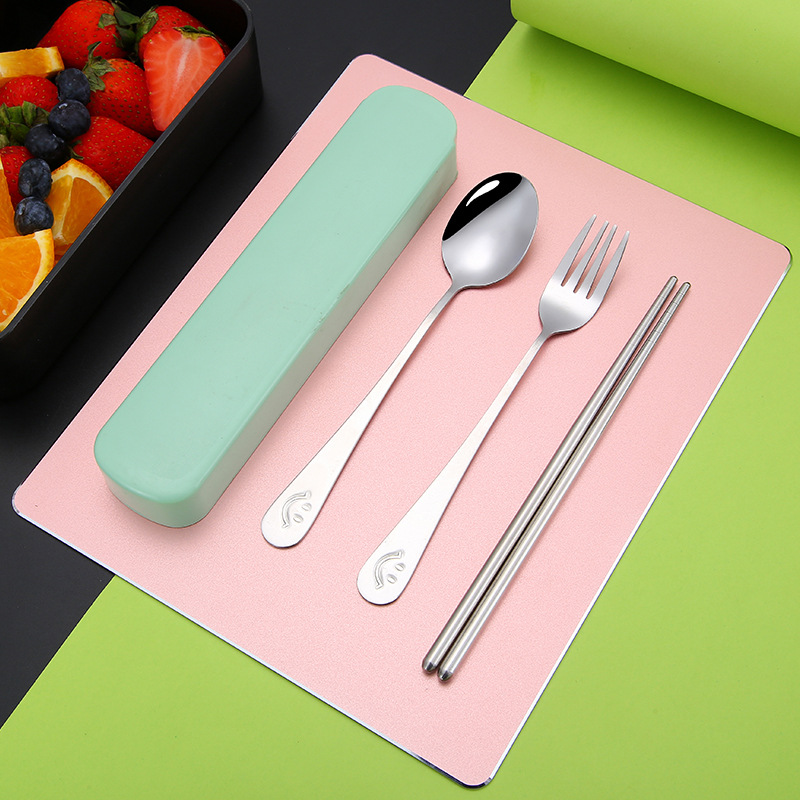 웃는 녹색 3 피스 세트