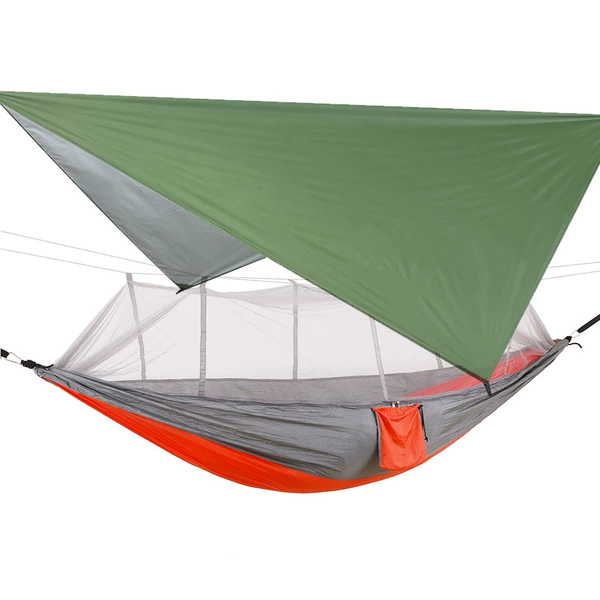 Gray Battle Orange Mosquito Nets+Army Green Midtime