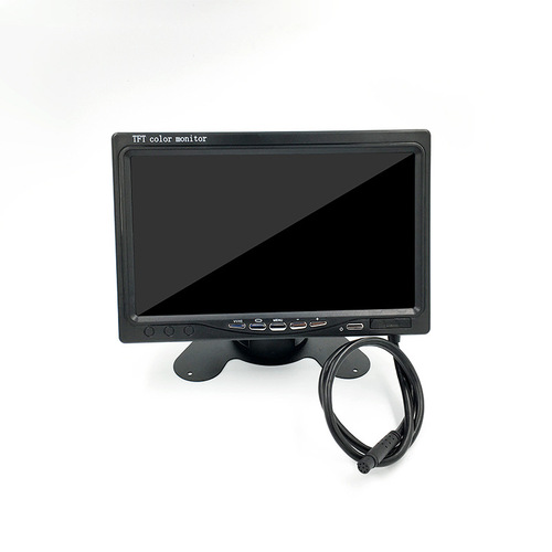 7-inch car monitor truck bracket desktop monitor car surveillance monitor visual reversing camera