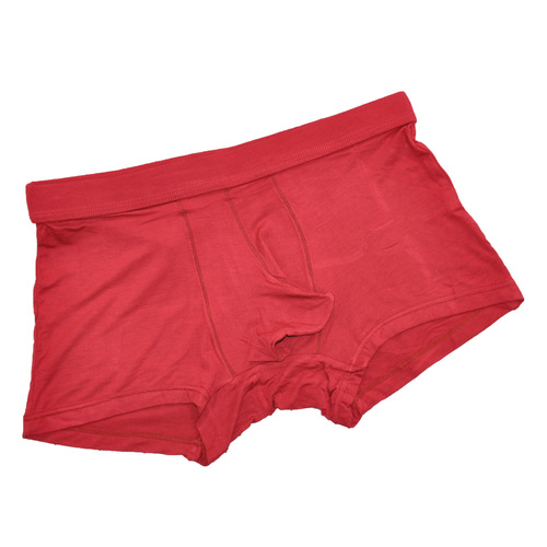 Modal mid-waist breathable boxer briefs with bullet separation U convex elephant trunk personalized breathable u convex bag men's underwear