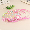 Children's hair accessory girl's, beads, cartoon headband, hairpins for princess, wholesale