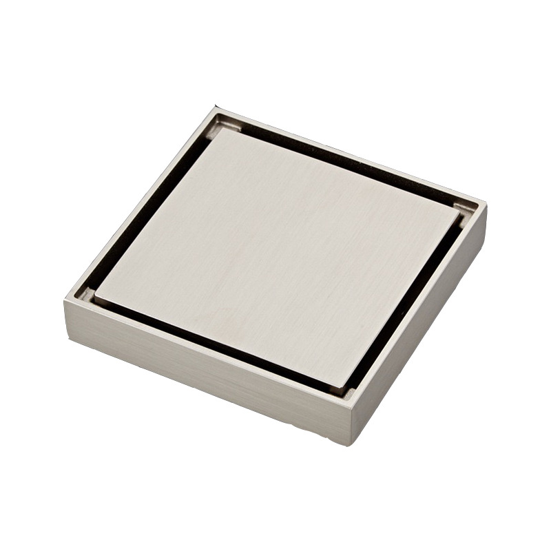 Desagüe de piso invisible de cobre Villa Desagüe de piso de cobre buceo desodorante de agua profunda mismo piso desagüe ventas de la fábrica