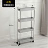 Multilayer storage system, kitchen, cart