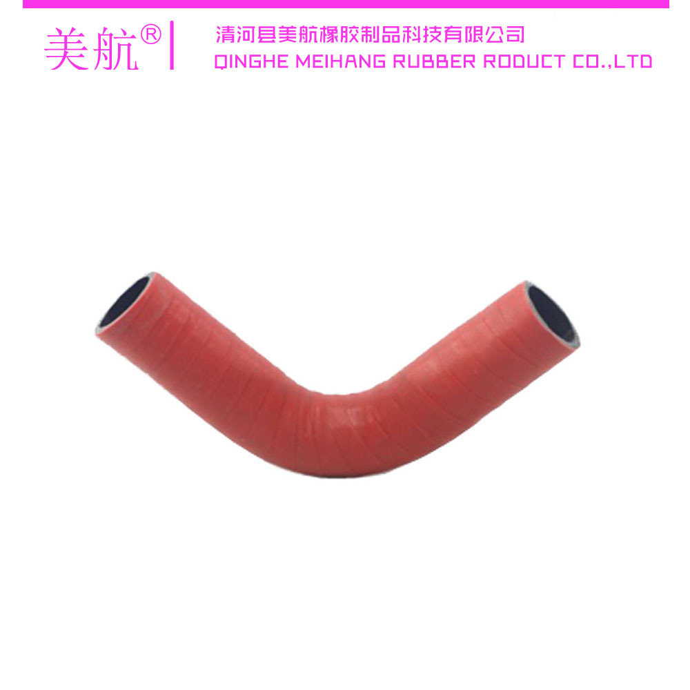 厂家供应汽车散热器水管 异形硅胶管来图来样外贸代加工硅橡胶管