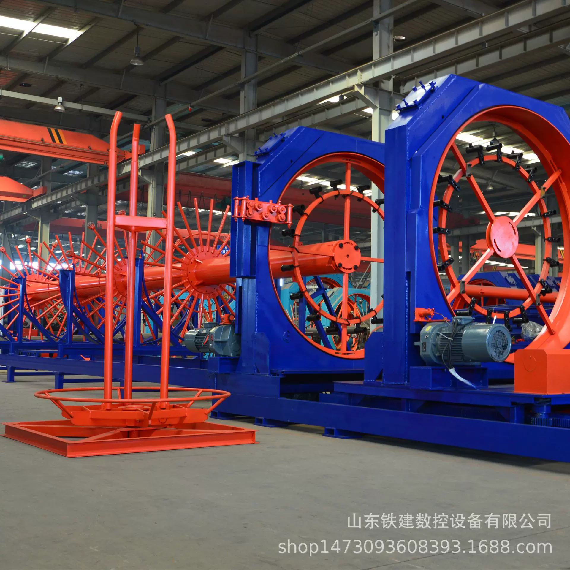 数控钢筋滚焊机 全自动钢筋笼盘丝机钢筋笼成型机 钢筋笼滚笼机