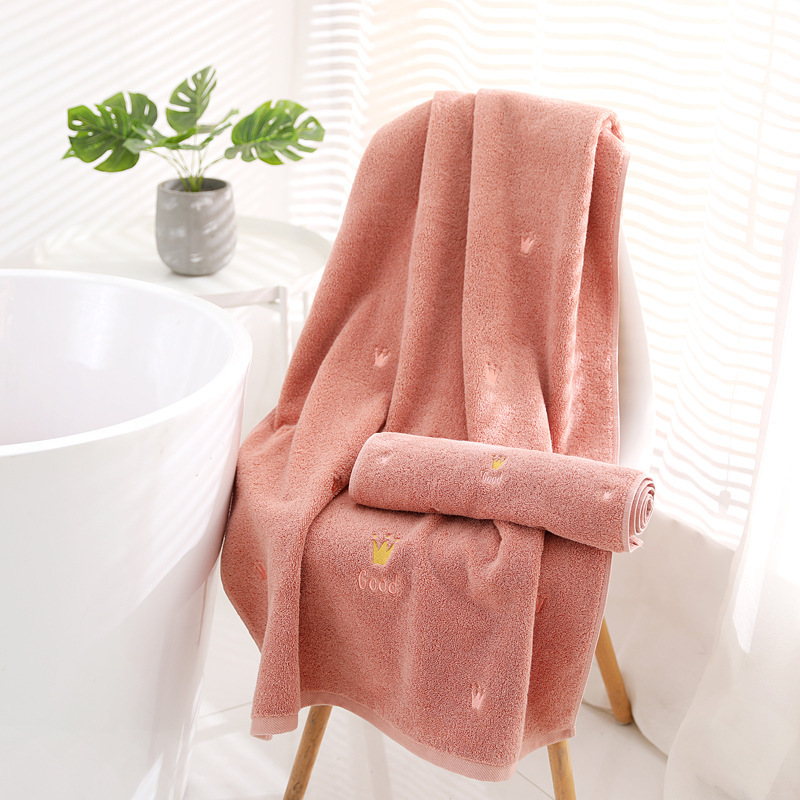 Cotton Bath Towel Adult Large Bath Towel Cotton Embroidered Bath Towel Household Baby Wrapping Towel Soft Thickened Water Absorbent Set Towel Cotton Bath Towel Adult Large Bath Towel Cotton Embroidered Bath Towel Household Baby Wrapping Towel Soft Thickened Water Absorbent Set Towel