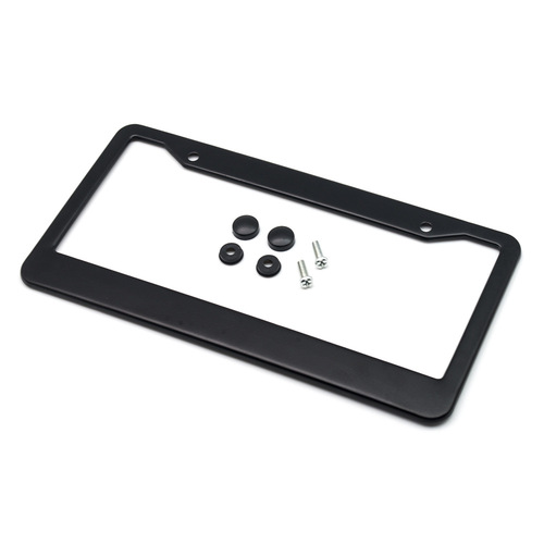 US Standard Stainless Steel License Plate Frame Canadian Car License Plate Frame Middle East License Plate Frame License Plate Frame with Drilling Capability