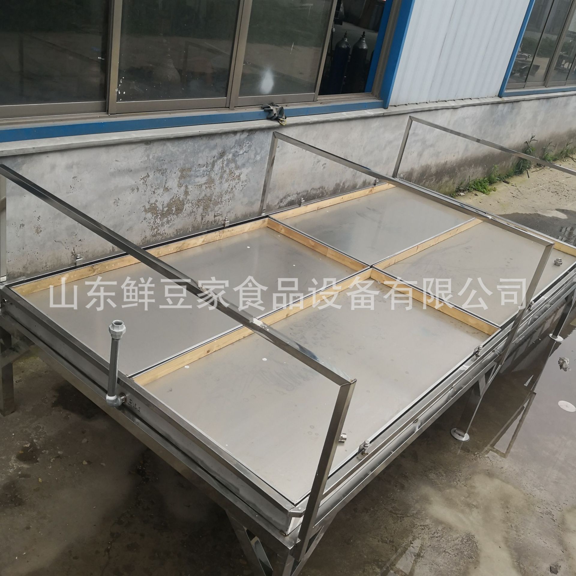 江苏大型油皮机厂家直供不锈钢半自动腐竹机 手工揭皮腐竹油皮机