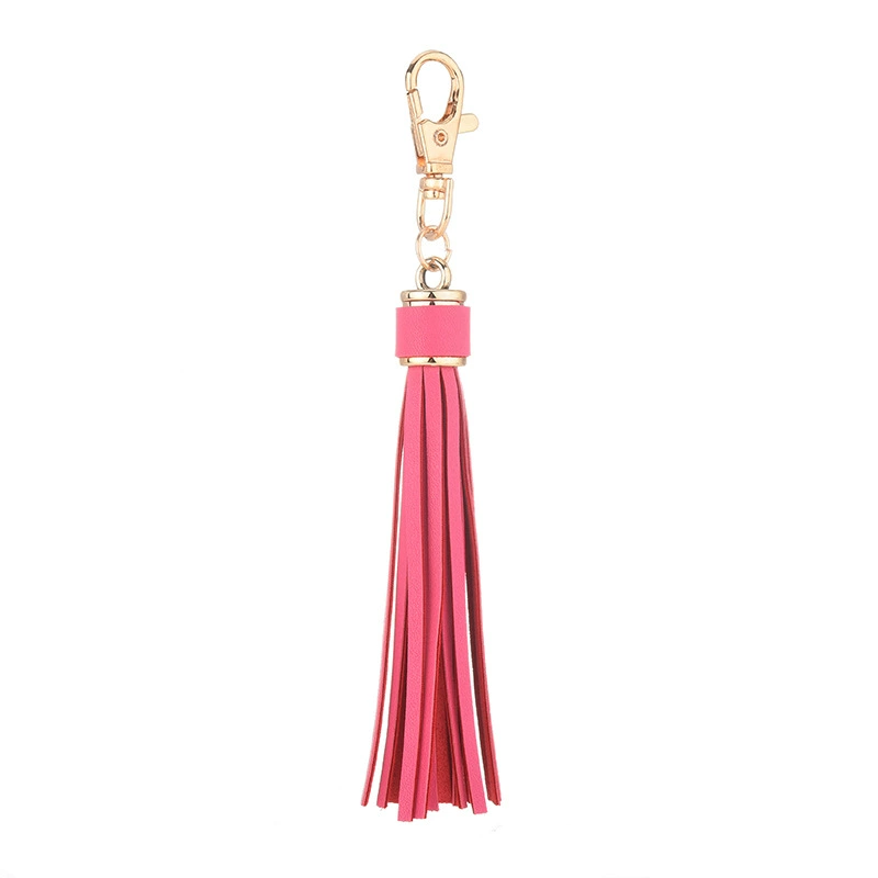 Polyurethane keychain with tassels, bag, accessory, accessories for keys, DIY