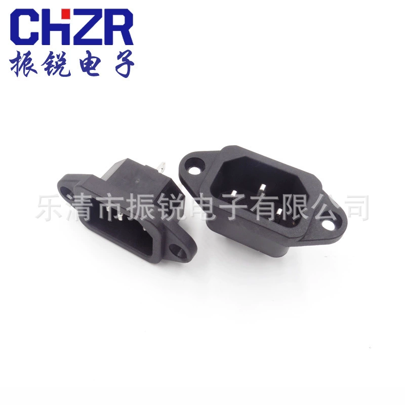 Розетка переменного тока для прямых продаж Zhenrui Розетка контактного типа с фиксированным отверстием для винта переменного тока 864A2