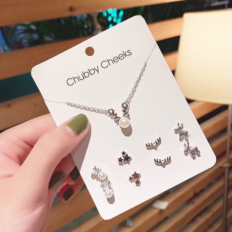 Pendientes de moda de estilo coreano pendientes simples para mujeres ins pendientes elegantes de celebridades de Internet Corea del Sur lindos pendientes de aleación fresca