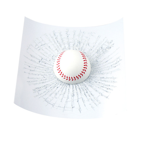 Tennis car stickers creative personality football baseball golf billiards rear window decoration windshield car stickers