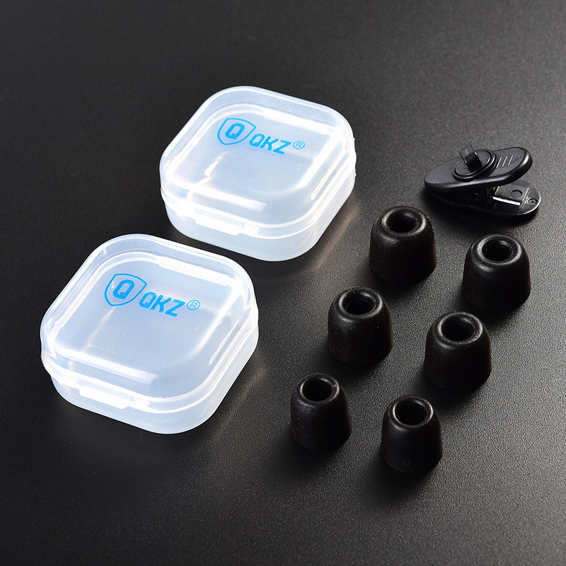 Qkz T400 Three Pairs of Earphones with Memory Foam, In-Ear Earphones with Enhanced Bass Memory Foam, Slow Rebound Earplugs Qkz T400 Three Pairs of Earphones with Memory Foam, In-Ear Earphones with Enhanced Bass Memory Foam, Slow Rebound Earplugs