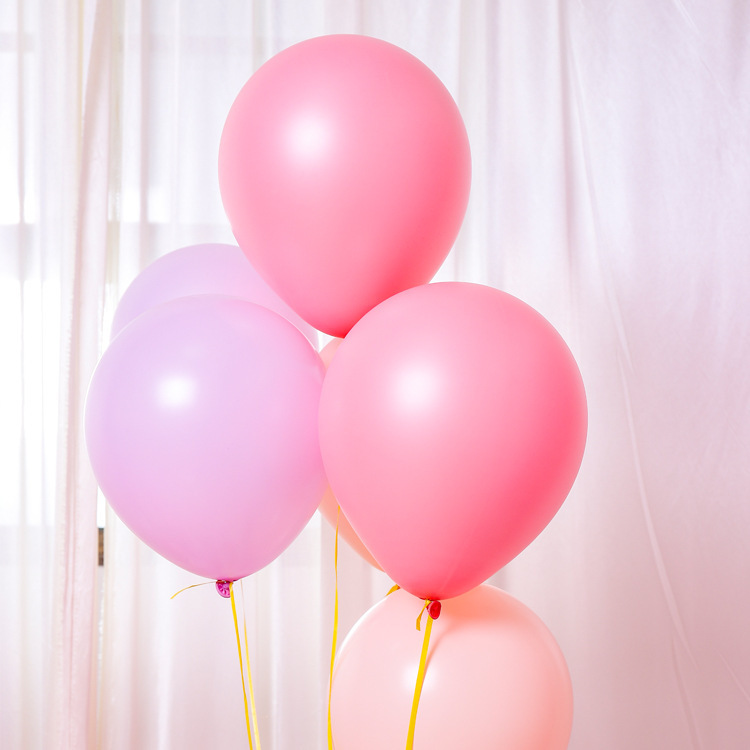 Fábrica al por mayor Propuesta De Cumpleaños caramelo color decorativo globo 10 pulgadas ronda boda creativa romántica macaron globo