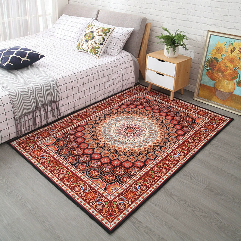 Ретро коврик для гостиной 50×80 см, печатный винтажный ковёр, несколько цветов
